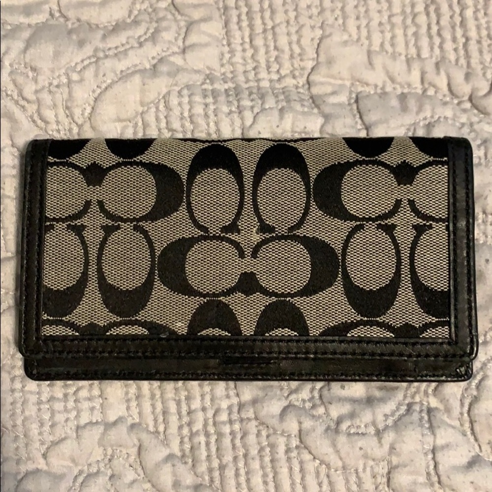 Coach Checkbook Holder